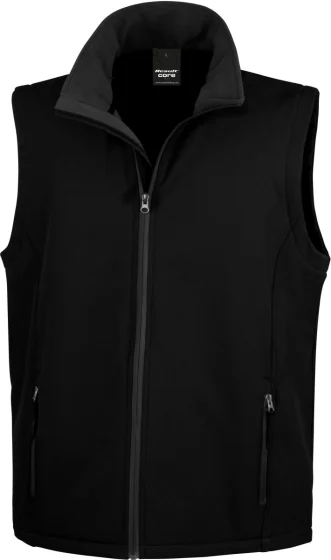 Result R 232M – Herren 2-Lagen Softshell Gilet "Printable"