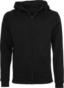 Build your Brand BY 012 – Schwere Kapuzen Sweatjacke